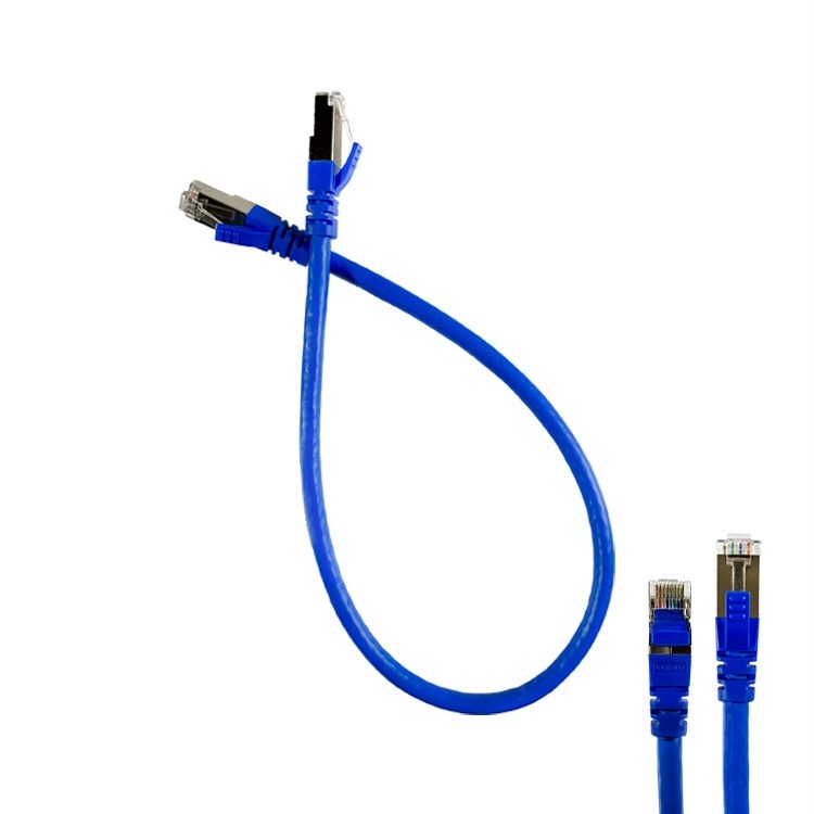 50cm patch cord sftp blue